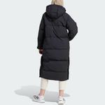 Пуховик женский черный Adidas - фото 3