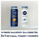 Гель для душа для чувствительной кожи для мужчин, 500 мл Nivea Men sensitive - фото 3