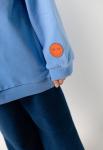 Толстовка Noppies Sweatshirt, Cornflower/Blue - фото 2