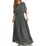 Новое платье Neutral-Day в сером цвете MIOU MUSE - фото