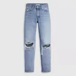 '94 Мешковатые женские джинсы Levi's, цвет Caution Hot Pants - Medium Wash - фото 4