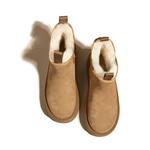 Зимние сапоги Snowelf 12 см, женские, антилопа коричневые - фото 5