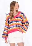 Джемпер myMo Jumper, Pink Multicolor/Pink - фото