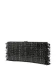 Клатч с бахромой Roger Vivier, черный - фото 2