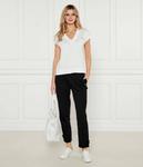 Футболка женская Aeronautica Militare с v-образным вырезом, белый - фото 2