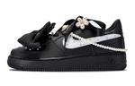 Кроссовки Nike Air Force 1 Skateboard Shoes Women's Low-Top Black White - фото