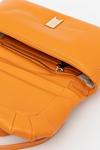 Кожаная сумка ALIZEE Guess, оранжевый - фото 5