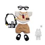 Совместимо с аксессуарами для кукол Labubu 1st, 2nd, 3rd Generation Bug small green - фото