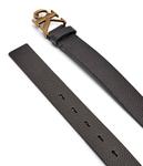 Кожаный ремень Calvin Klein, черный - фото 2