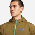 Куртка Nike Trail Aireez lightweight trail running jacket 'Olive Green', зеленый - фото 2