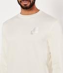 Свитер Regular fit Karl Lagerfeld, экрю - фото 4