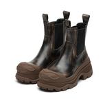 Ботинки Челси женские коричневый Sugarsu - фото 2