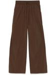 Поплиновые брюки P.A.R.O.S.H., коричневый - фото