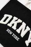 Сумка хлопковая Dkny, черный - фото 4