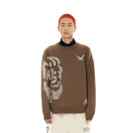 Badfive свитер мужской сырой коричневый Lining, коричневый - фото 5