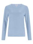 Базовый свитер CASH-MERE.CH Sweater, светло-синий - фото
