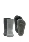 Носки stopper 2erset uni Ewers, Grau Anthrazit - фото