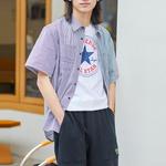 Рубашка мужская серая Converse, серый - фото 4