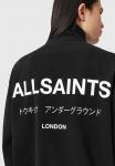 Толстовка AllSaints UNDERGROUND HALF ZIP, Jet Black/Black - фото 4