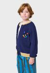 Кардиган Bobo Choses FUN FACE UNISEX, Navy Blue/Dark Blue - фото 4