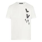 Футболка lv ss21 paratrooper print pullover for men white Louis Vuitton, белый - фото