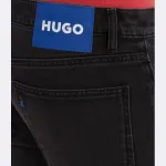 Джинсы Zane очень узкого кроя Hugo, черный - фото 3