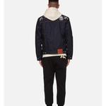 Джинсовая куртка мужская джинсовая синяя Evisu, синий - фото 5