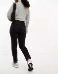 Черные узкие джинсы Mom ASOS Hourglass - фото 5