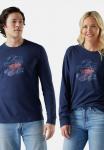 Топ Smartwool Long sleeved top, Deep Navy/Dark Blue - фото