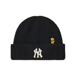 Унисекс шапка-бини из полиэстера MLB, черный - фото