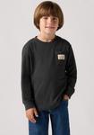 Рубашка Levi's Kids, Mottled Black - фото 6