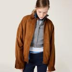 Замшевая куртка MIU MIU, корица - фото 6