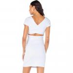 Женское платье с коротким рукавом Good Keepsake ROXY, White - фото 3