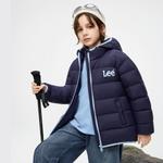 Детская пуховая куртка Grade School Lee, фиолетовый - фото 12