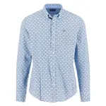 Рубашка с длинным рукавом Fynch Hatton 15095600, синий - фото