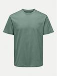 Футболка regular fit 22025208 Only & Sons, зеленый - фото 3