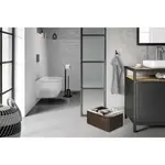 Carvo Zack держатель для туалетной бумаги с держателем для туалетной щетки, черный - фото 2