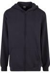 Urban Classics Толстовка с молнией 'Basic Essential' в цвете Navy - фото