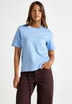 Футболка Lindex Basic T-shirt, Dusty Blue/Blue - фото