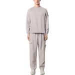 Льняные брюки STONE ISLAND, серо-белый - фото 4