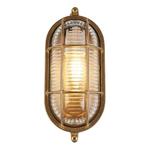 Настенный светильник searchlight Bulkhead цвет messing - фото