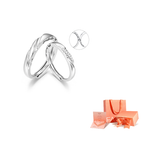 FANCI Пара серебряных колец S925 Unisex - фото