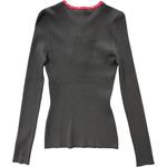 Топ женский Alexander McQueen, черный - фото 3