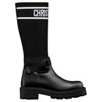 DIOR Черные высокие сапоги до колена D Major - фото 3