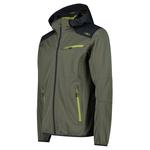 Куртка CMP Zip Hood 32A5017, зеленый - фото 3