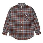 Рубашка fw22 flannel dpop shoulder shirt 'red' Palace, красный - фото