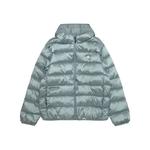 Aape Куртка утепленная с капюшоном A Bathing APE® Mooonface Logo, Gray GYK - фото