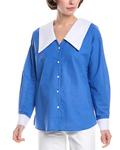 Мэдисон Майлз Рубашка Madison Miles, синий - фото