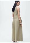 Длинное платье VALVI Mango, хаки - фото 3