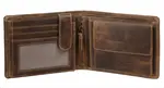 Кошелек Bagan, натуральная кожа, коричневый - фото 4